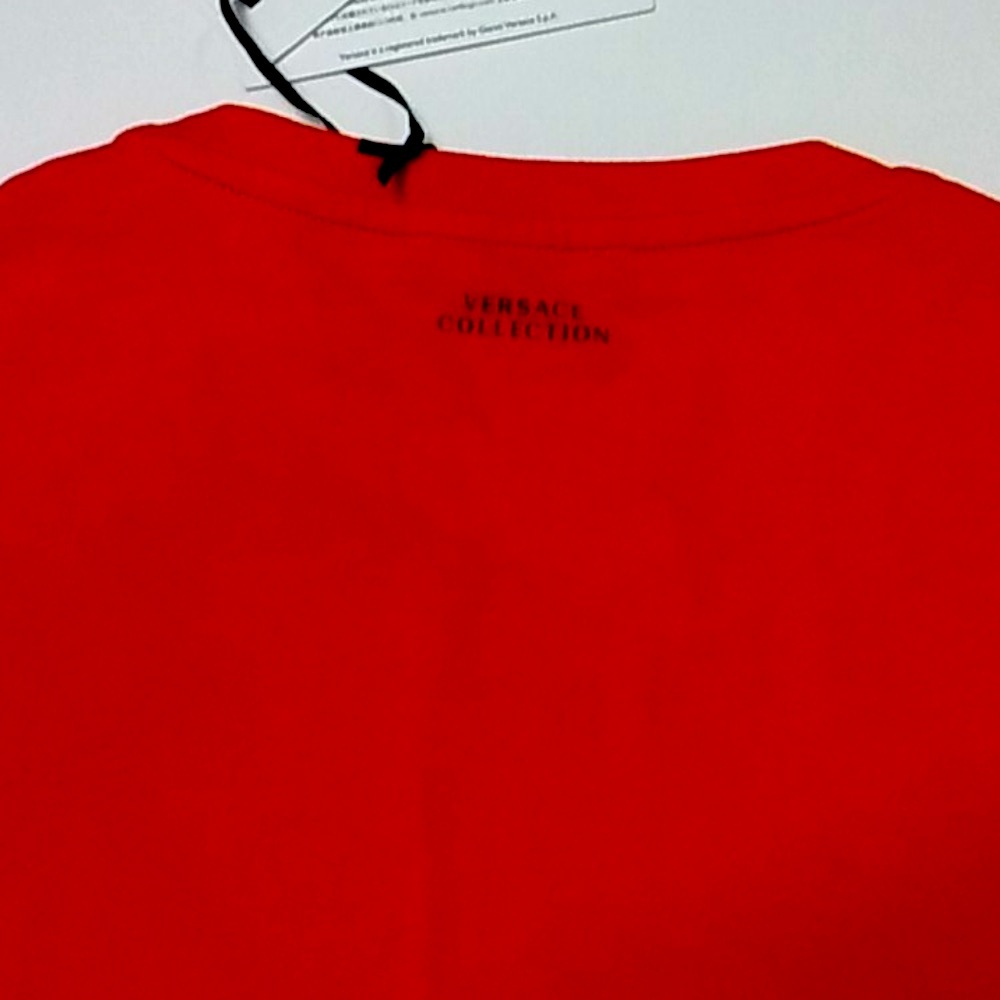 Versace Collection Foil-Print Graphic T-Shirt - Picture 5 of 6